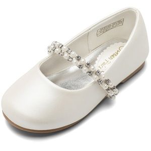 NWT Dream Pairs ivory Mary Jane Ballerina Flats - Toddler 7